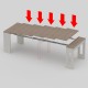 HYPER-EXTENSION TABLE SLIDING SYSTEM 44 /246 EXTENDING TABLES WITHOUT FRAMES